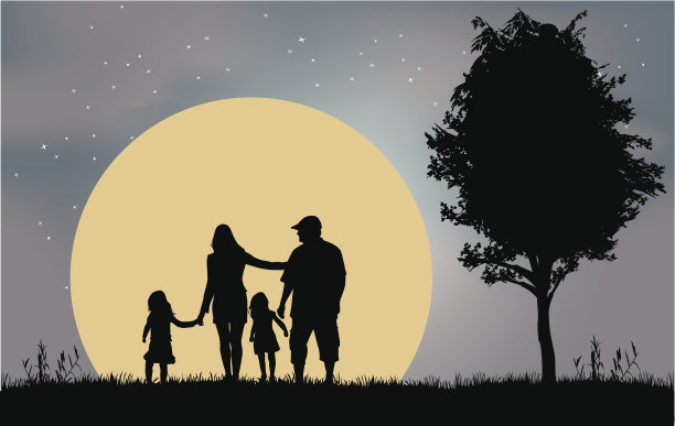 家庭轮廓图片下载