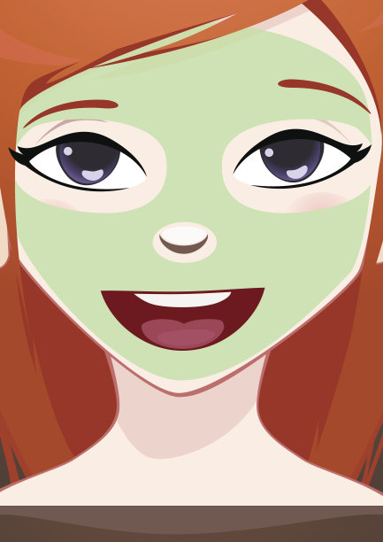 脸部特写图片下载