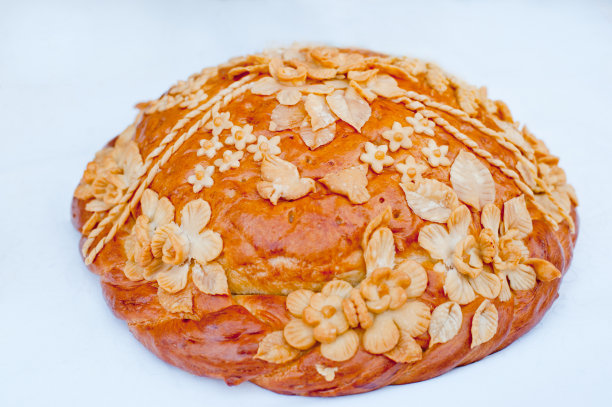 传统的俄罗斯面包图片下载