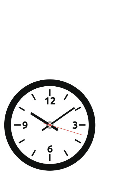 矢量时钟面-容易改变时间图片下载