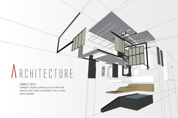 爆炸视图的建筑图片下载