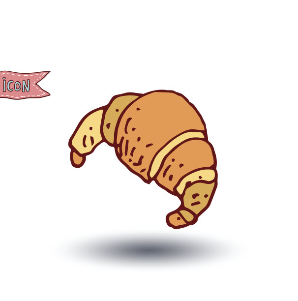 蛋糕食品图标孤立，矢量插图。图片下载