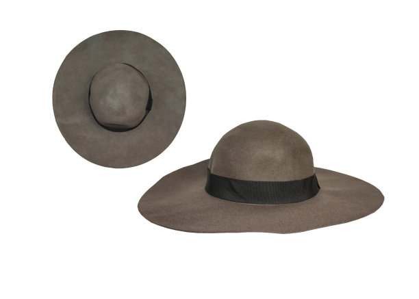 女帽孤立在白色图片下载