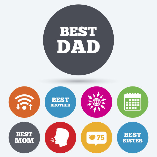 最好的爸爸妈妈，兄弟姐妹偶像。图片下载