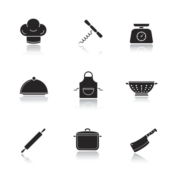 厨房工具图标图片下载