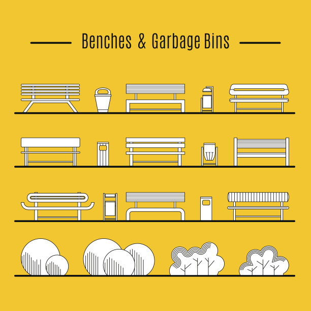 城市和户外元素图片下载