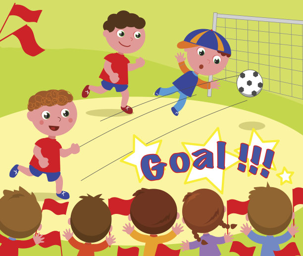 足球运动员进球图片下载