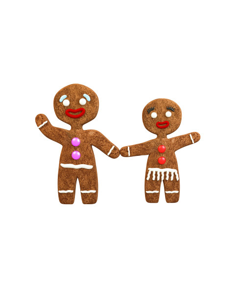 姜饼太太和姜饼先生图片下载