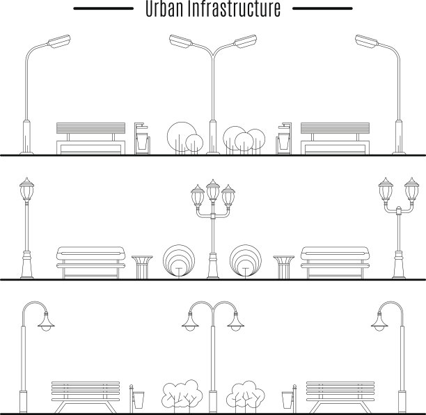 城市和户外元素图片下载