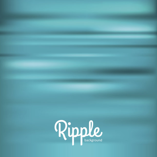 平滑的蓝色涟漪抽象背景。图片下载