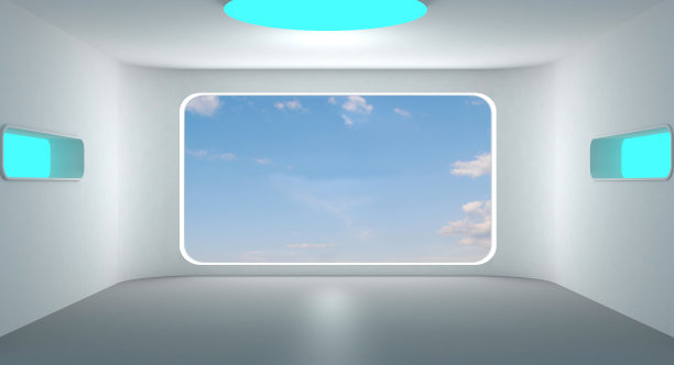 窗户的插图图片下载