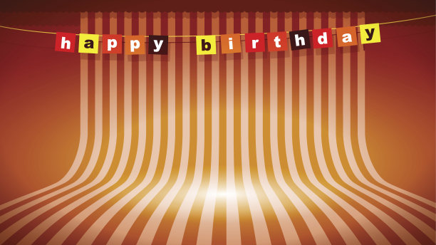 生日快乐背景壁纸图片下载