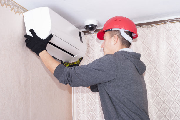 清洁和修理空调图片下载