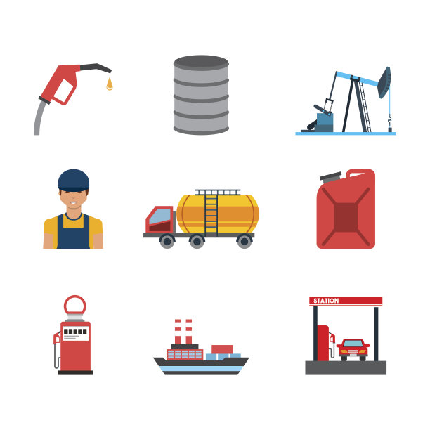 加油站的设计图片下载