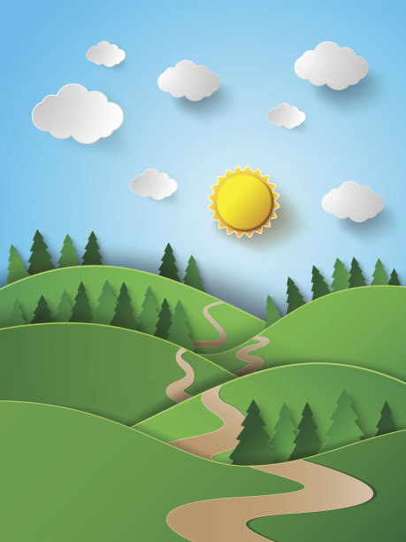 山上的日出。图片下载