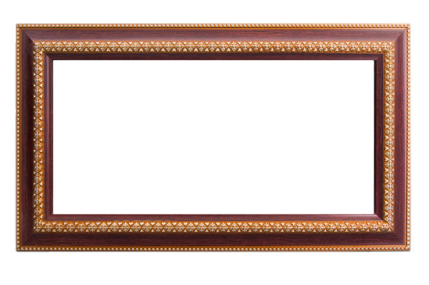 木框配合泰国艺术金画艺术设计图片下载