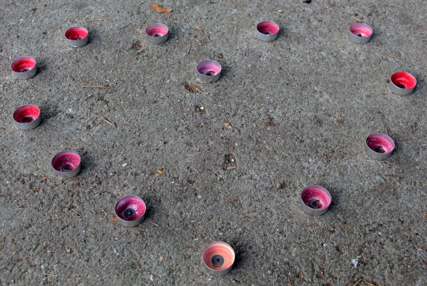 烧茶蜡的心图片下载