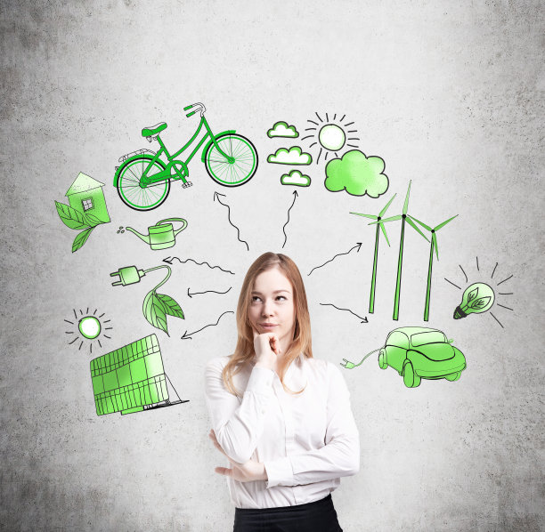 替代能源，清洁环境图片下载