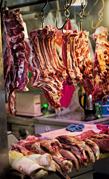 亚洲肉类专柜市场图片下载