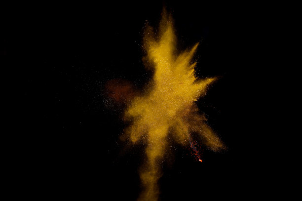 金色的爆炸图片下载