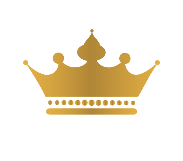 金皇冠图标素材图片