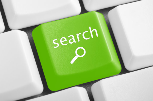 键盘上的绿色搜索按钮。图片下载