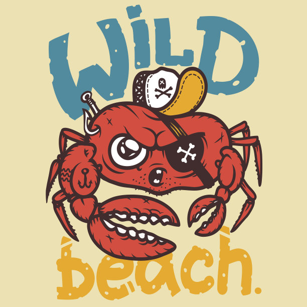 向量EPS蟹图片下载