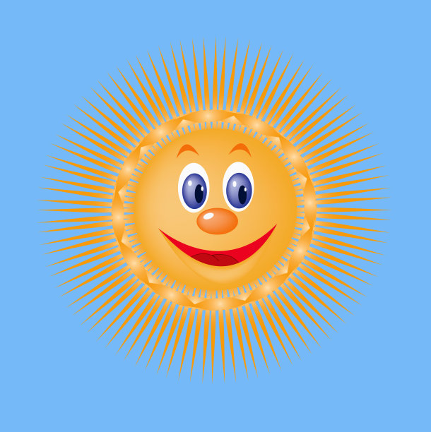 微笑的阳光图片下载