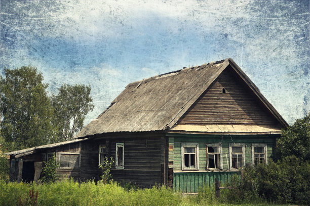 旧农村的房子图片下载