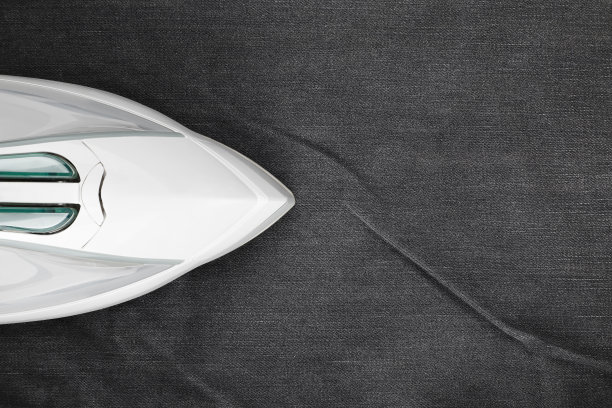 皱巴巴的牛仔裤面料素材图片