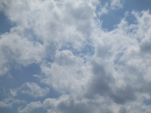 蓝天里的白云图片下载