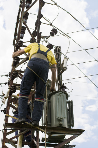 雷雨造成的电力问题图片下载