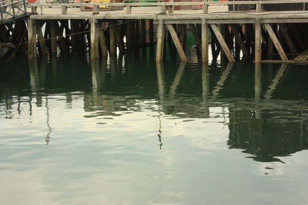 木质登船桥-平台图片下载