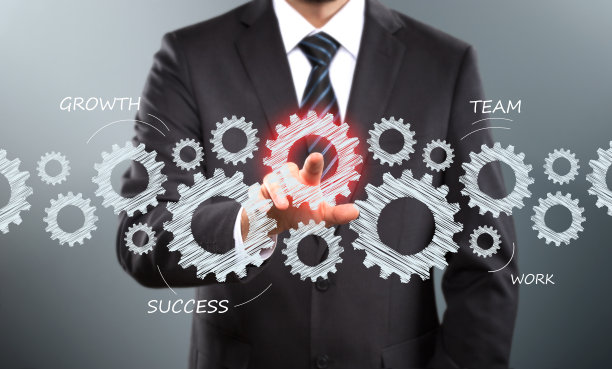 商人用齿轮激活成长过程图片下载