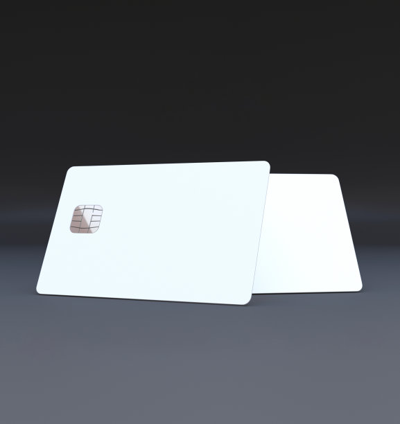 塑料信用卡模型图片下载