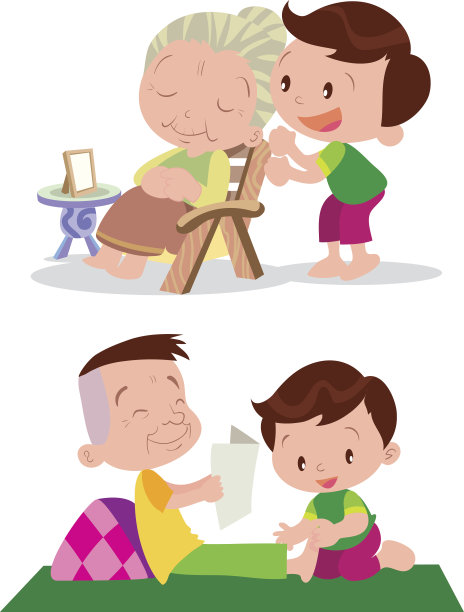 可爱的男孩按摩图片下载