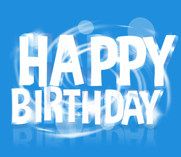 生日快乐现代插图图形图片下载