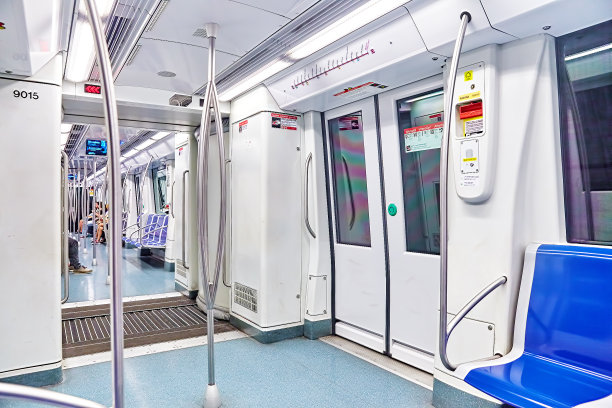 高速列车的内部。图片下载