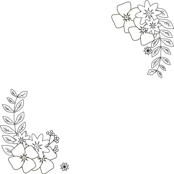 花的背景。花束复古封面。有拷贝空间的花式卡片。黑白邀请函图片下载