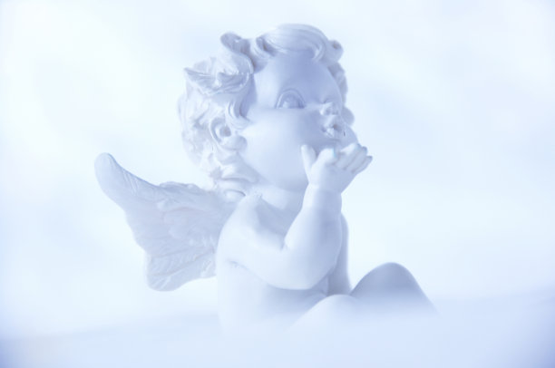 天使雕像图片下载