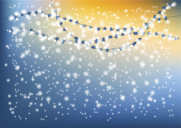 圣诞灯图片下载