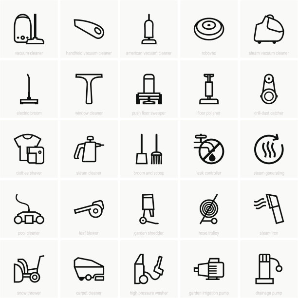 清洁工具图片下载