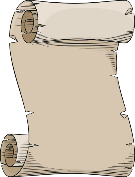 古老的羊皮纸素材图片