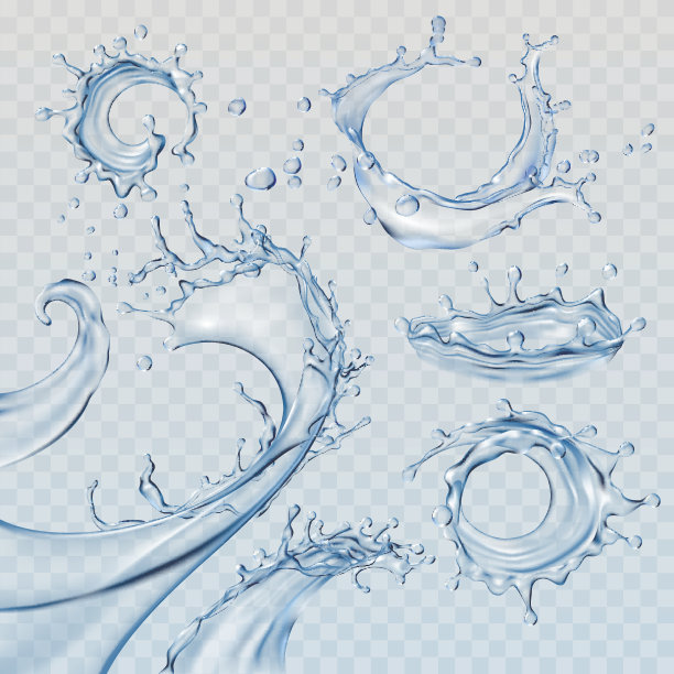 水矢量图素材ID：157187008