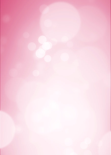 粉色背景上的白色散景灯图片下载