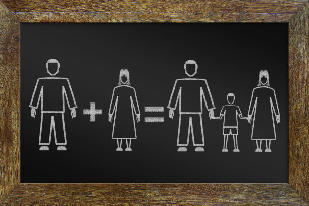 传统家庭的幸福观念图片下载