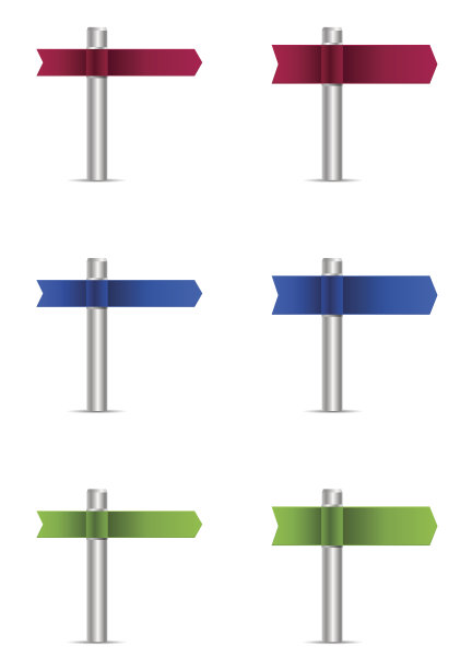 指针指示牌图标图片下载
