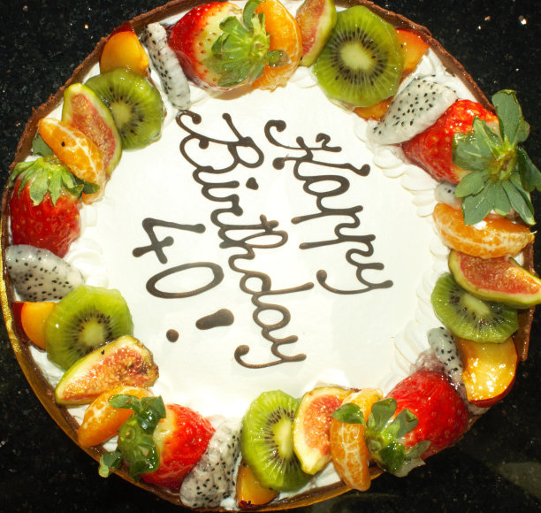 生日蛋糕40 !图片下载