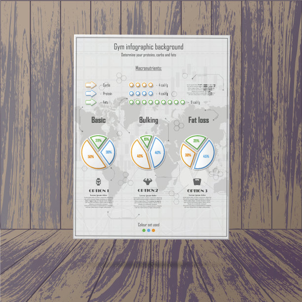 健身信息的海报图片下载