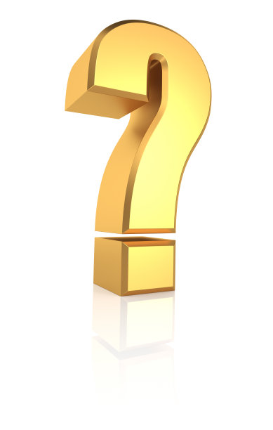 3D黄金问题符号图片下载